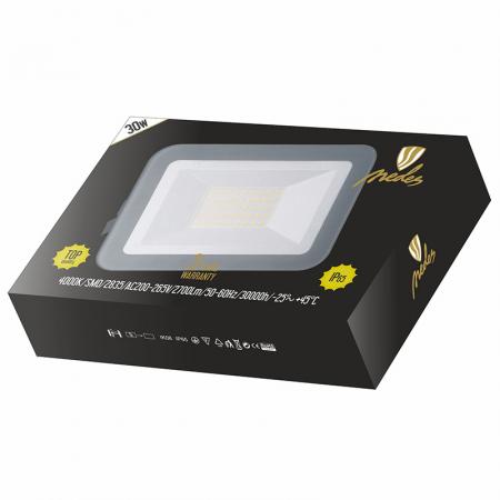 LED HQ floodlight 30W / 4000K / GY - LF2223