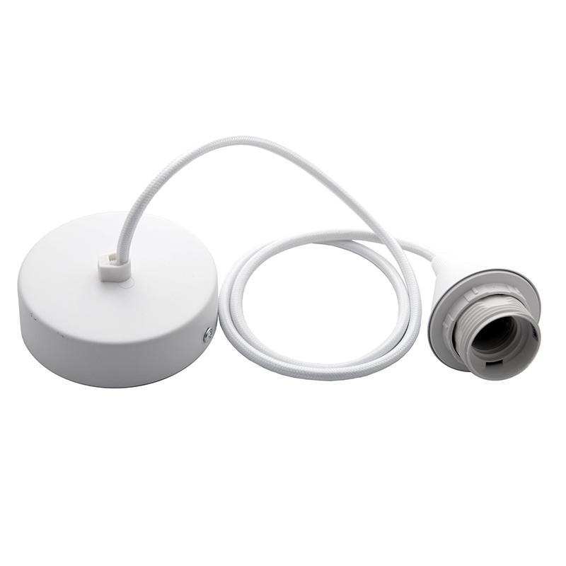 Bushing with ring E27/1m/white-BH512